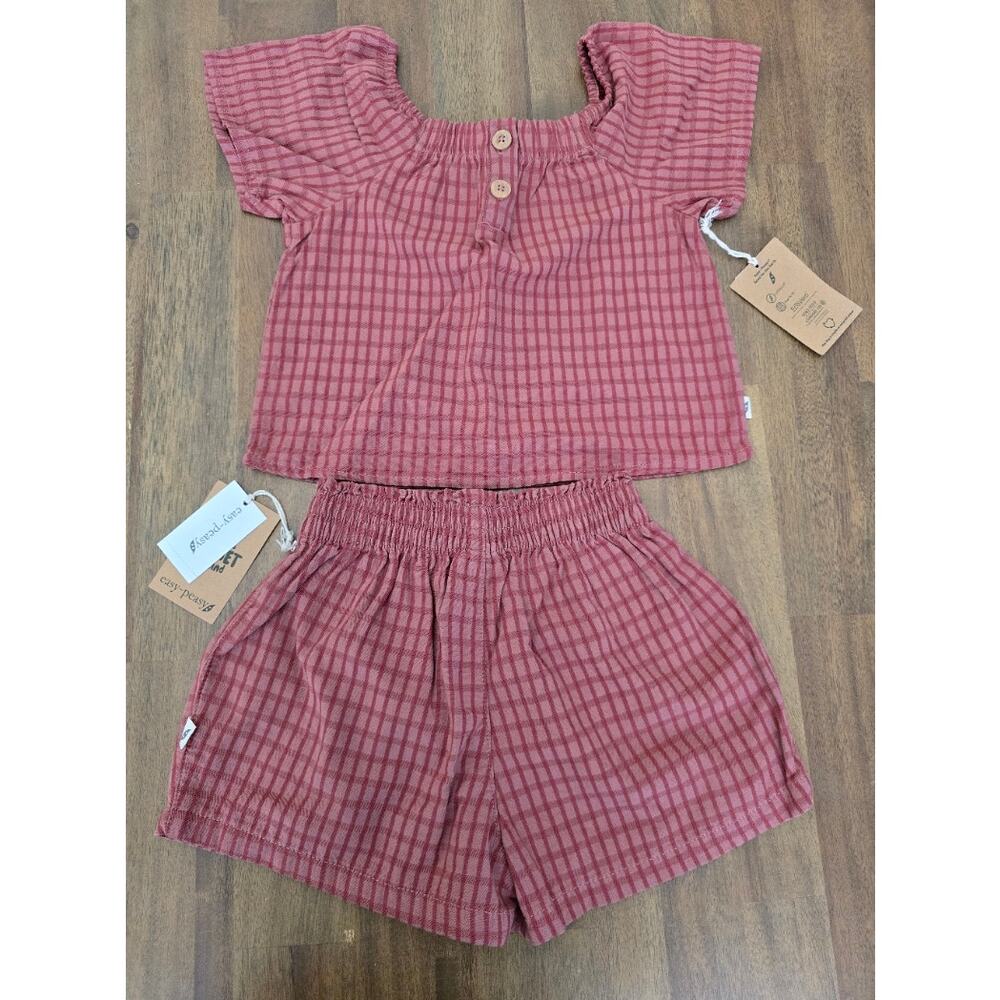 NWT Easy Peasy Toddle Girls Set Size 4T